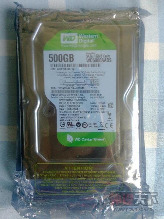 【武汉】出换新回的西数500G绿盘 全新东芝8G TF卡