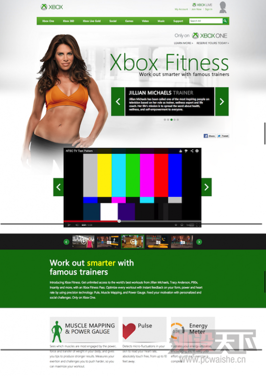 Ϸн ΢ΪXbox Fitness