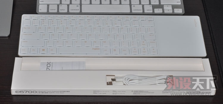 雷柏RAPOO无线蓝牙键盘E6700、蓝牙耳机S500 开箱＋试用报告