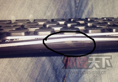 出罗技K810 空格已破