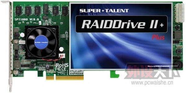 Super TalentƳRAIDDrive II Plus PCIe̬Ӳ