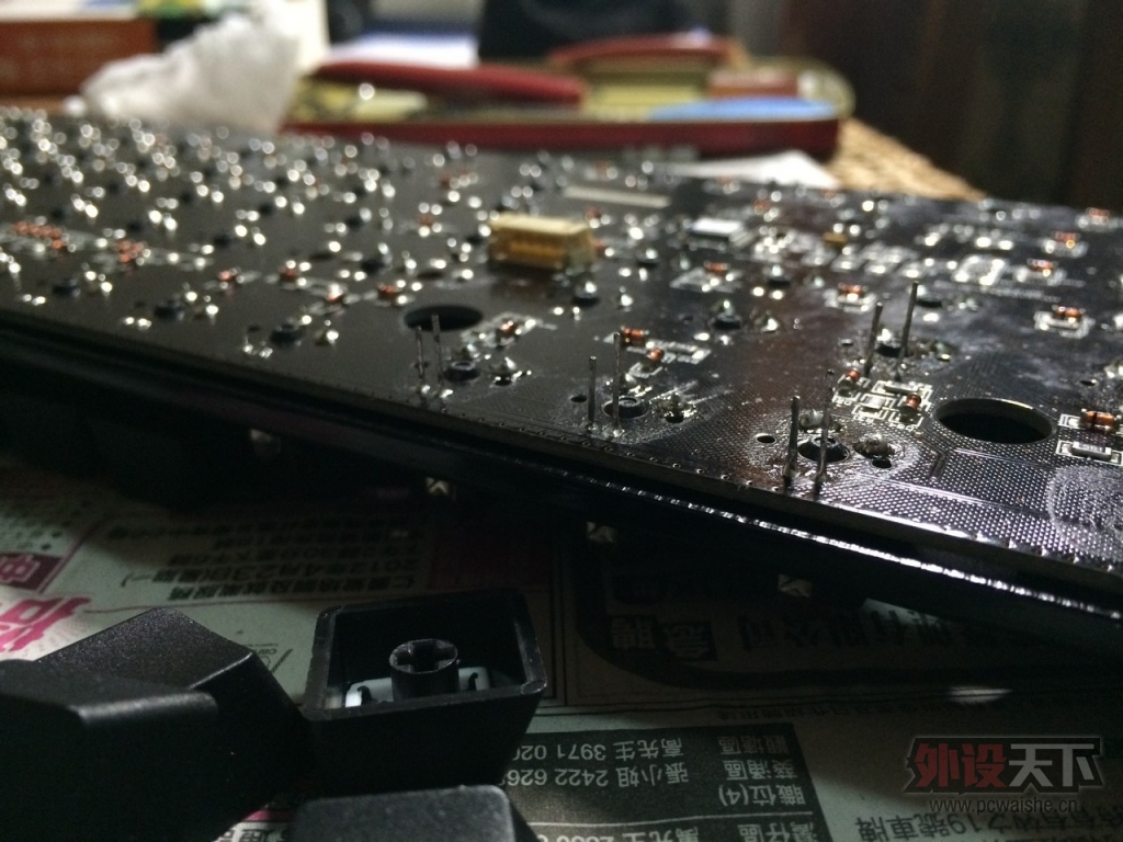 小白 IKBC F-104 加灯