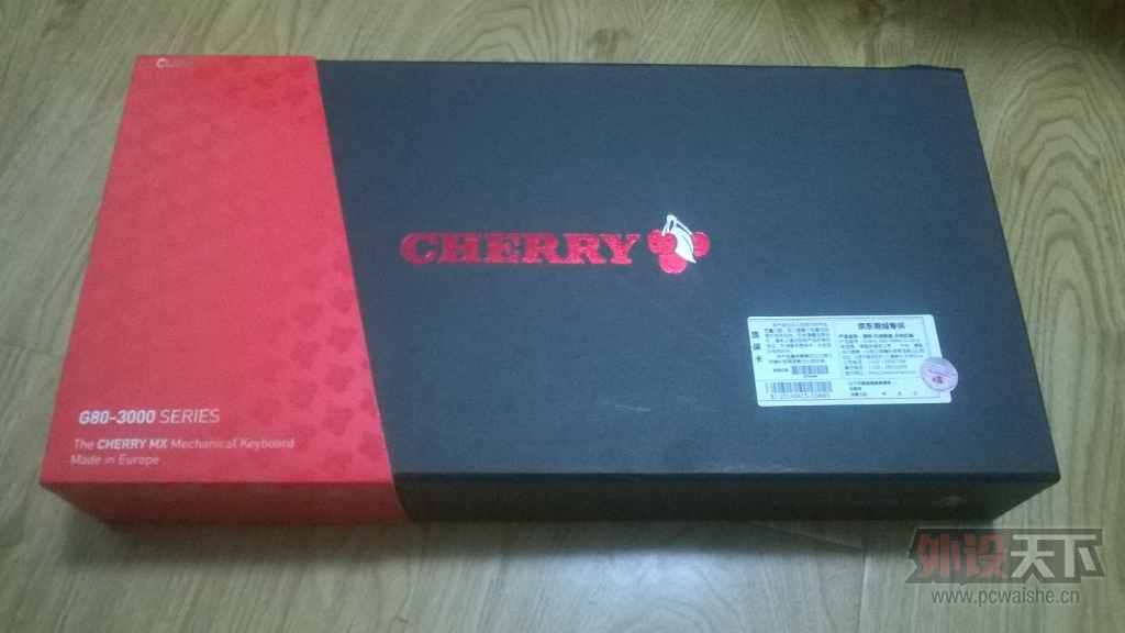 入坑，Cherry3494简单开箱