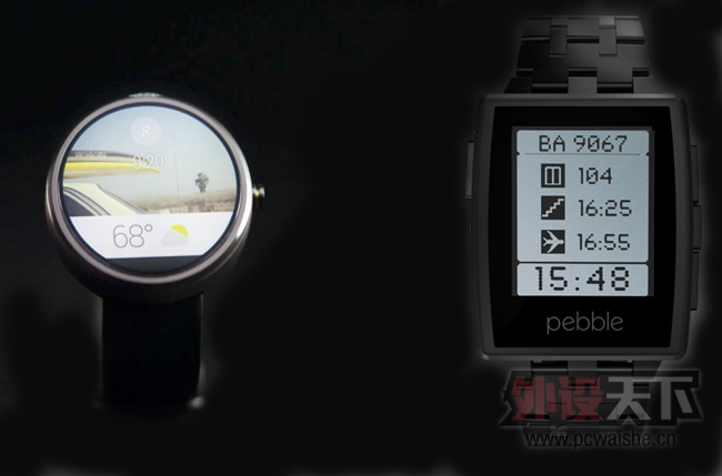 Pebble VS Android Wear,Ӧôѡ