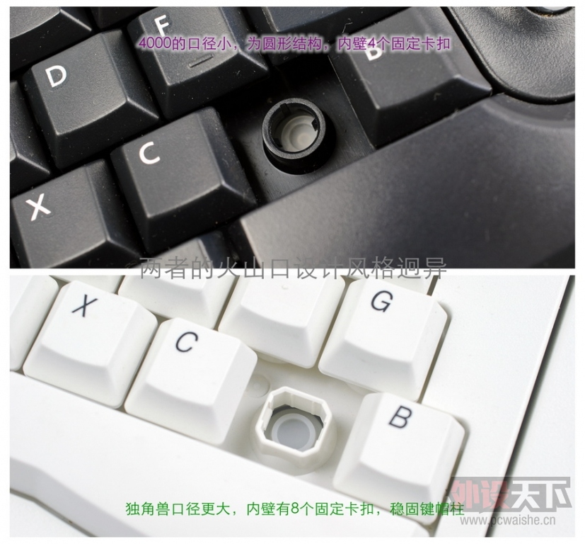 小指尖之外也有大快乐，两款人体工学键盘对比