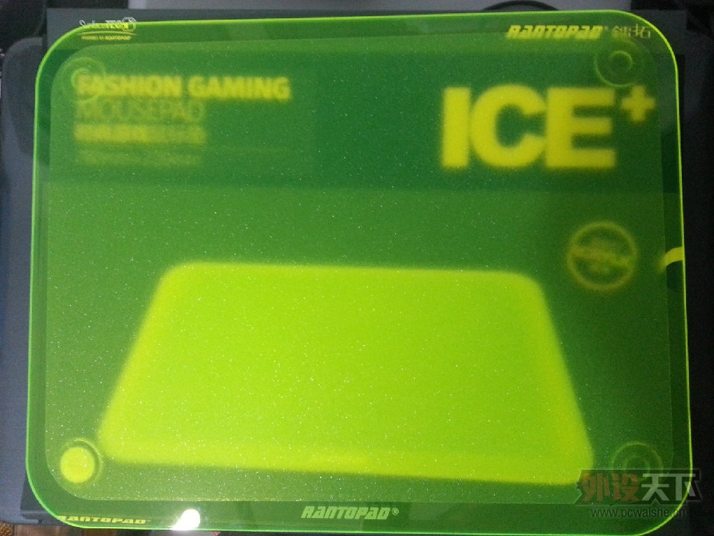 亮骚！ICE+荧光亚克力鼠标垫开箱！