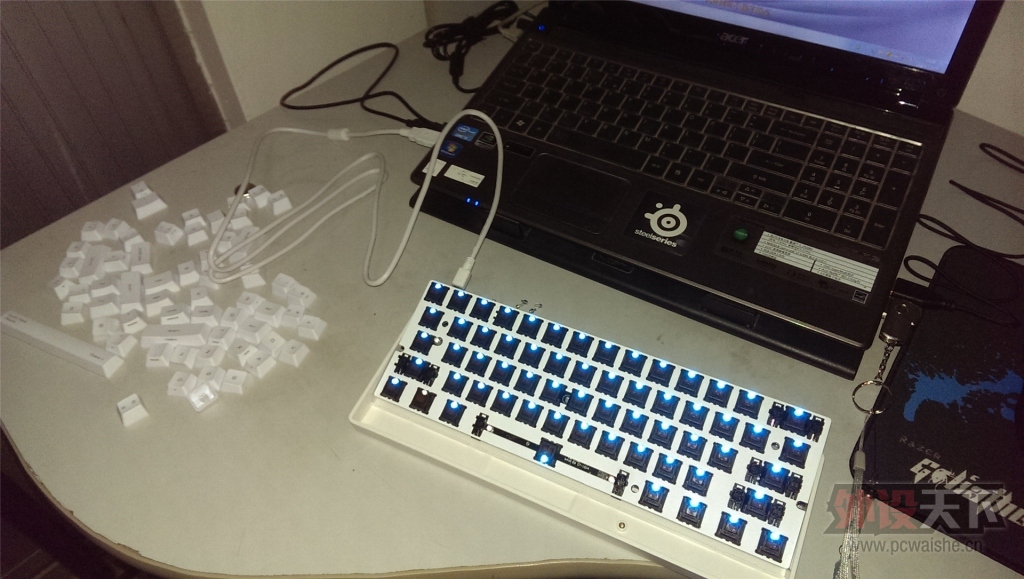 新品上市！骨伽600K机械键盘试用活动