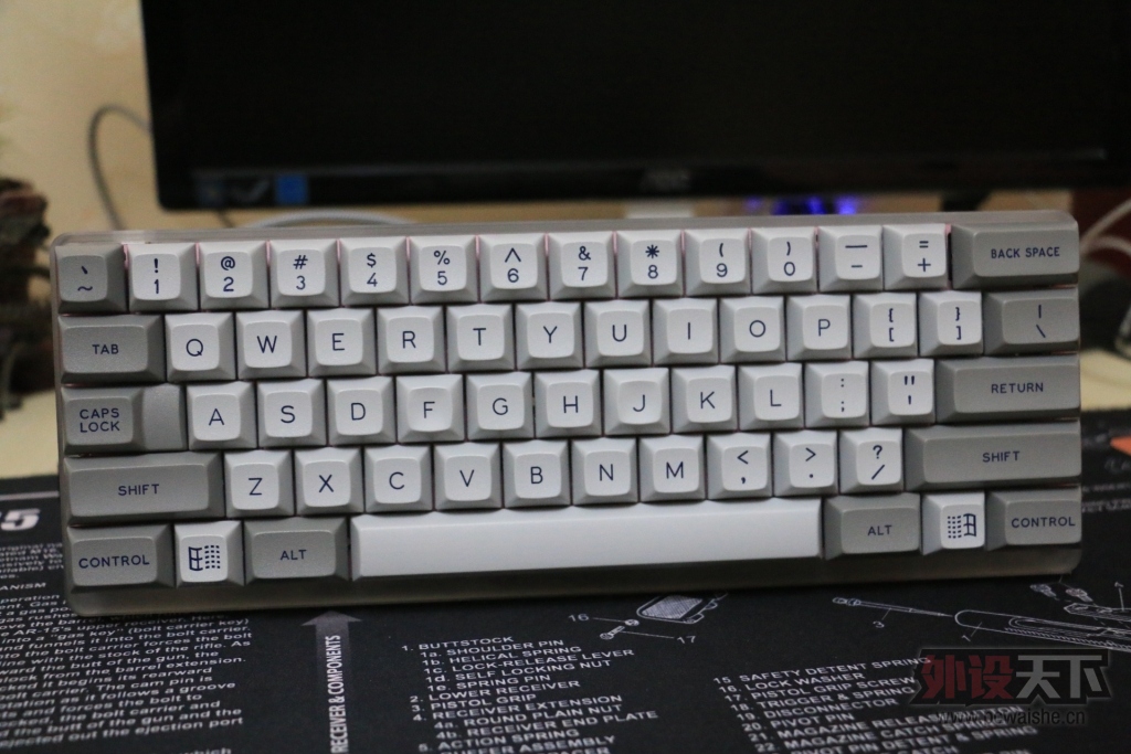 【Tea】韩国客制化，得意之作Gon Nerd 60% V2.0