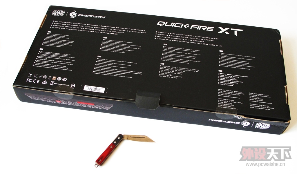 CoolerMaster酷冷至尊烈焰枪XT104青轴机械键盘上手详拆解评测--只为性价比而来！