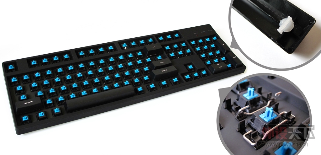 CoolerMaster酷冷至尊烈焰枪XT104青轴机械键盘上手详拆解评测--只为性价比而来！