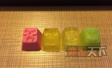 【键帽】树脂键帽到货开箱上灯一波流