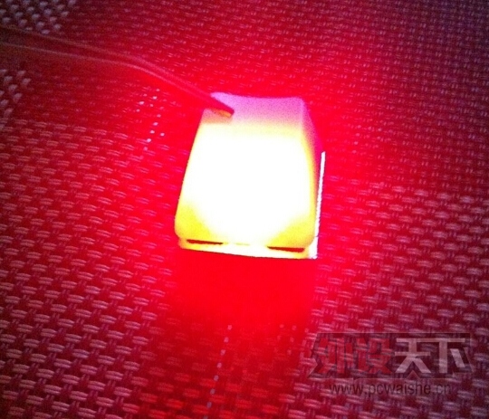 DIY绿轴七彩灯