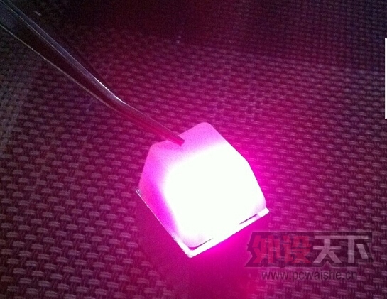 DIY绿轴七彩灯