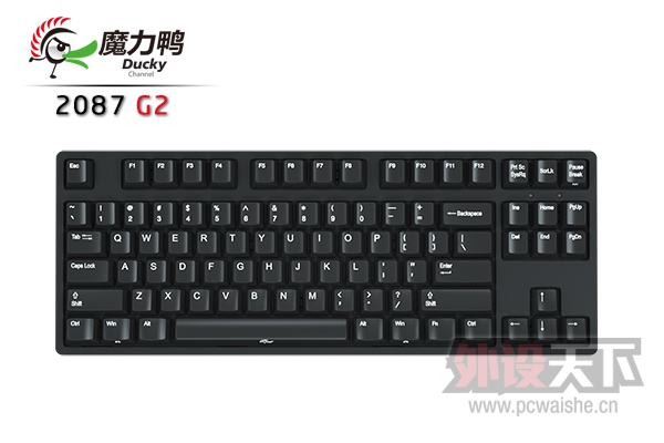 Ducky魔力鸭发布全新2087 G2简约型机械键盘