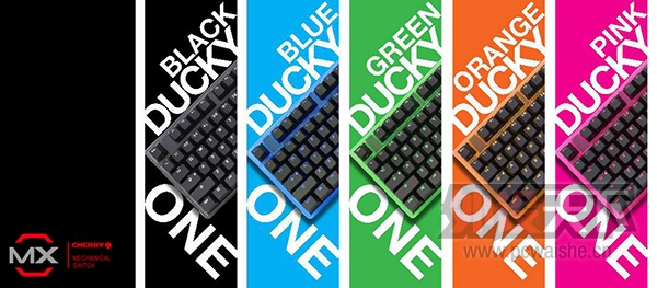 魔力鸭发布Ducky One Cherry轴高阶背光机械键盘