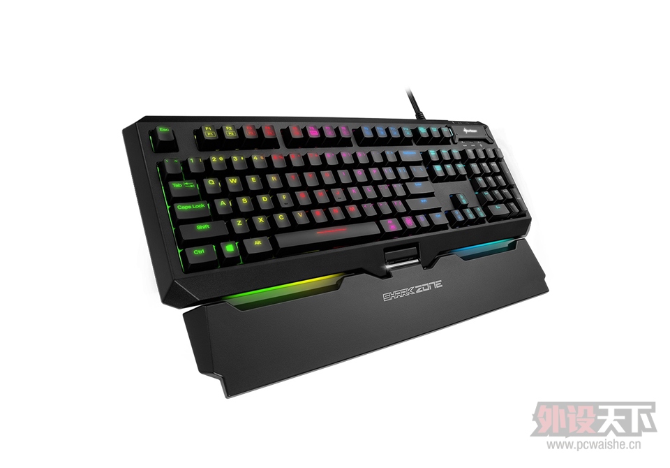 SHARKOON旋刚推出SHARK ZONE MK80 RGB机械键盘