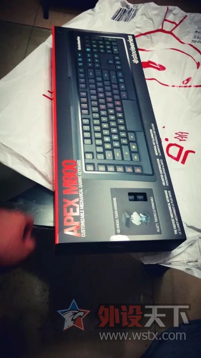 赛睿m800换别的键盘
