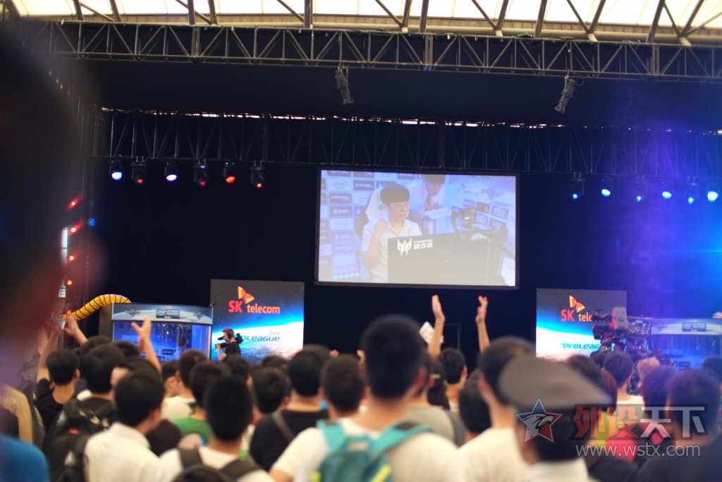 直击ChinaJoy-巧遇前wNv.Savage TyLoo tb