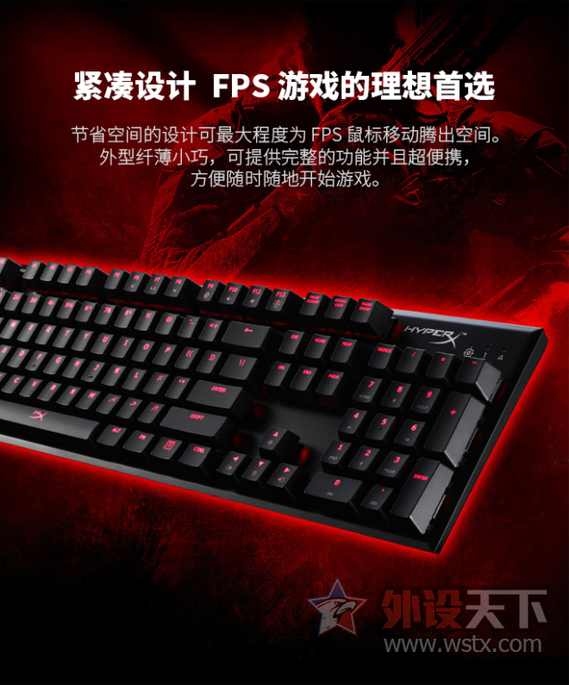 HyperX™ Alloy FPS еϷڲڲѹ