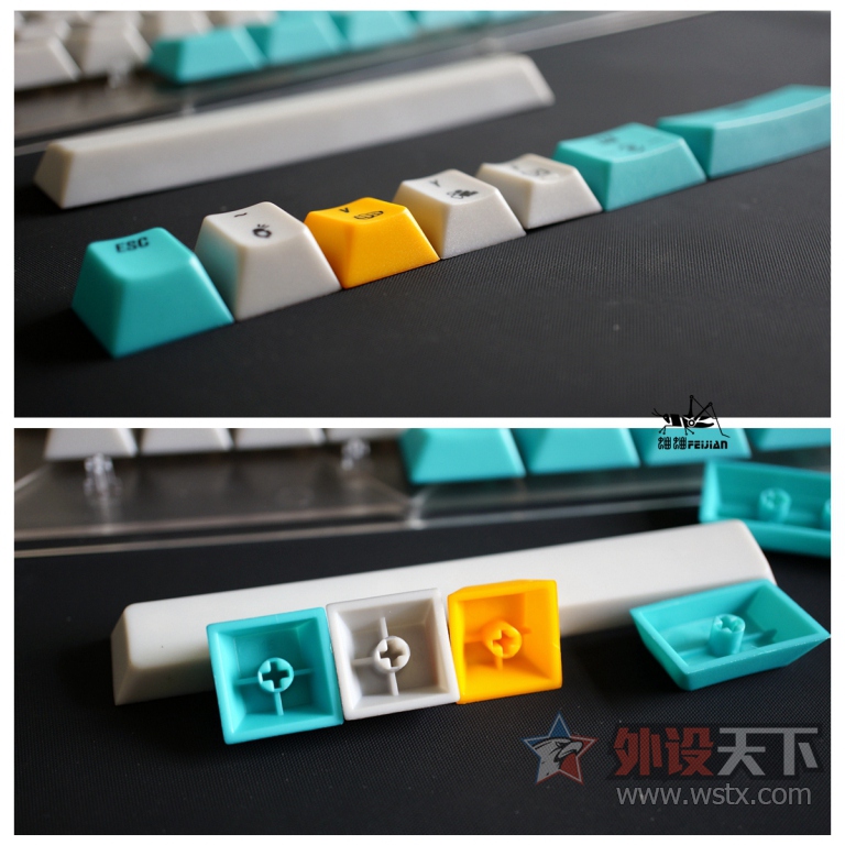 玩出性格的热升华键帽——键设局的守望屁股104标准套装