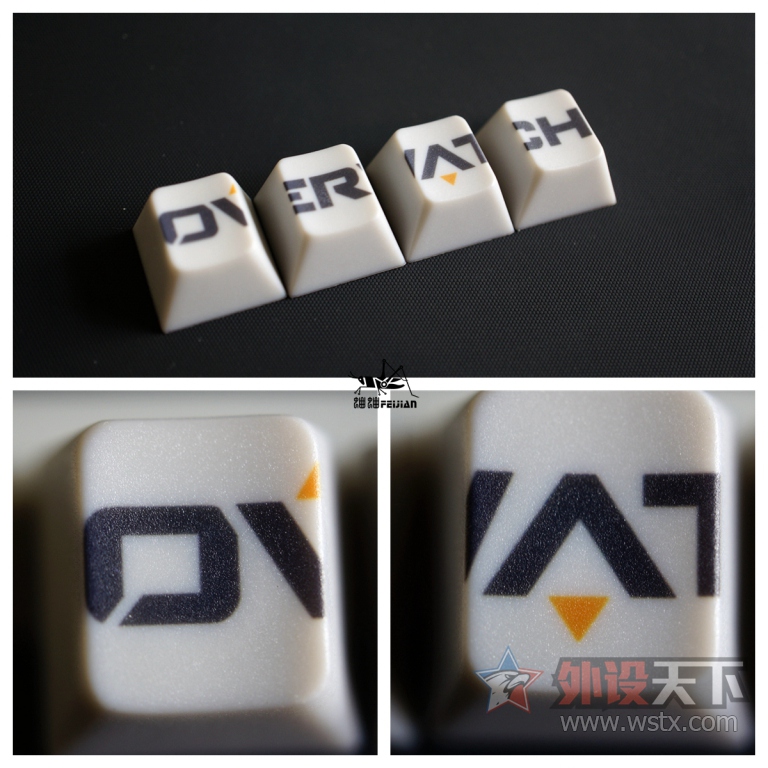 玩出性格的热升华键帽——键设局的守望屁股104标准套装