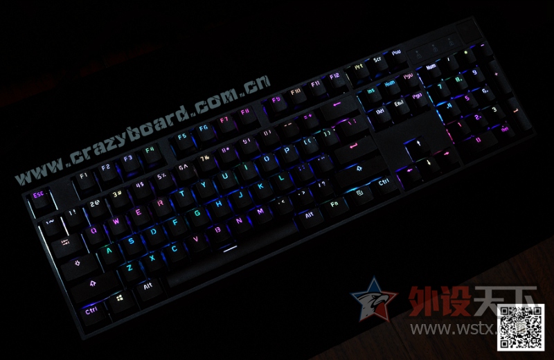 简评Crazyboard Mark one电竞RGB机械键盘——宇师-键盘区-外设天下-电脑