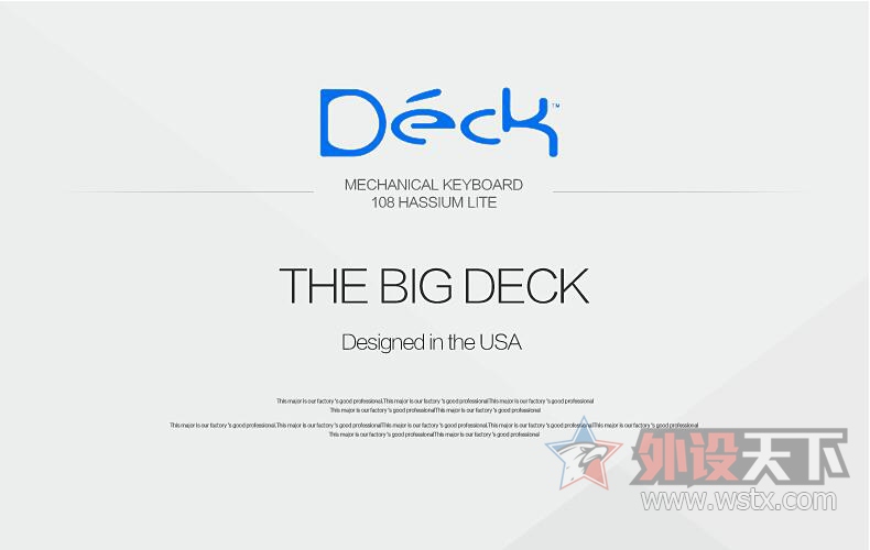 美式风格-DECK CBL87N cherry红轴机械键盘评测