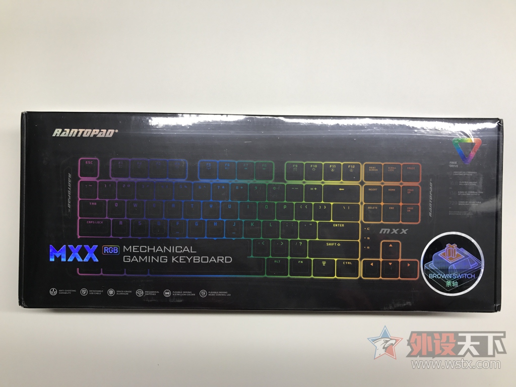 将幻彩玩到极致——镭拓（Rantopad）MXX RGB机械键盘评测