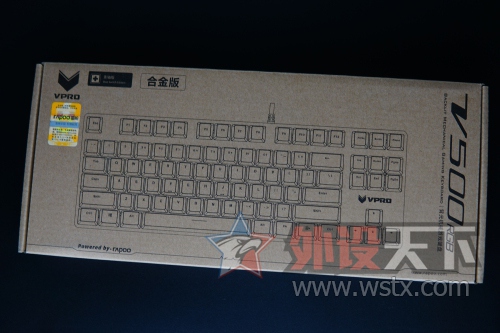 超炫灯光大升级     雷柏V500RGB合金版机械键盘评测