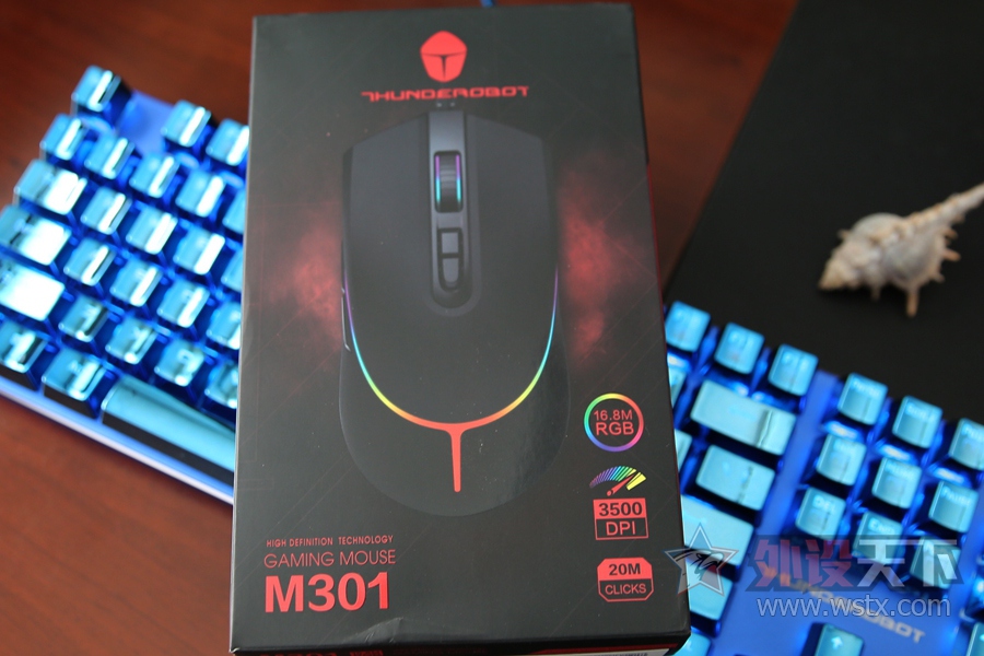 丁字裤也要RGB——雷神猎兵M301游戏鼠标评测