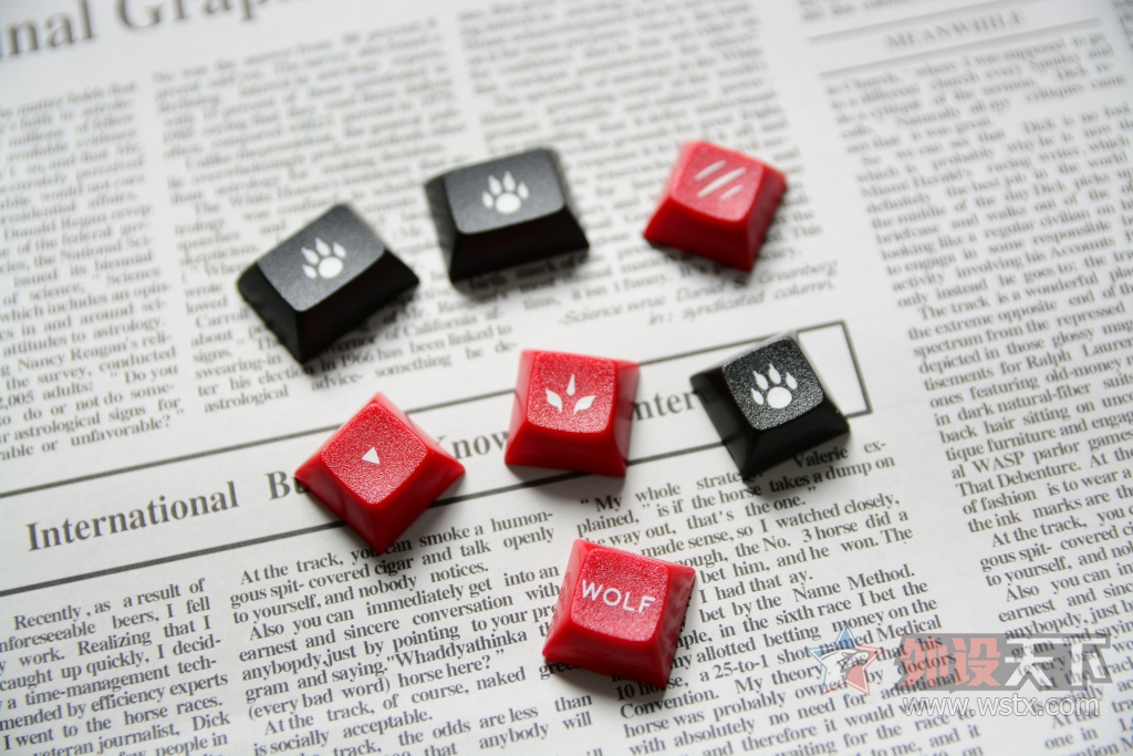 狰狞的困兽——DSA  WolfMark狼印键帽图赏