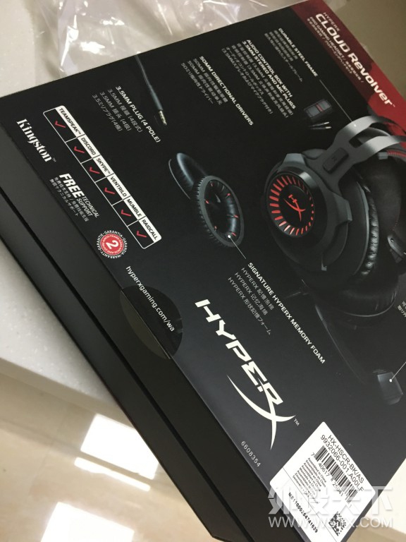 【辽宁】金士顿（Kingston）HyperX Cloud Revolver黑鹰专业电竞耳机 全新(以降价求...