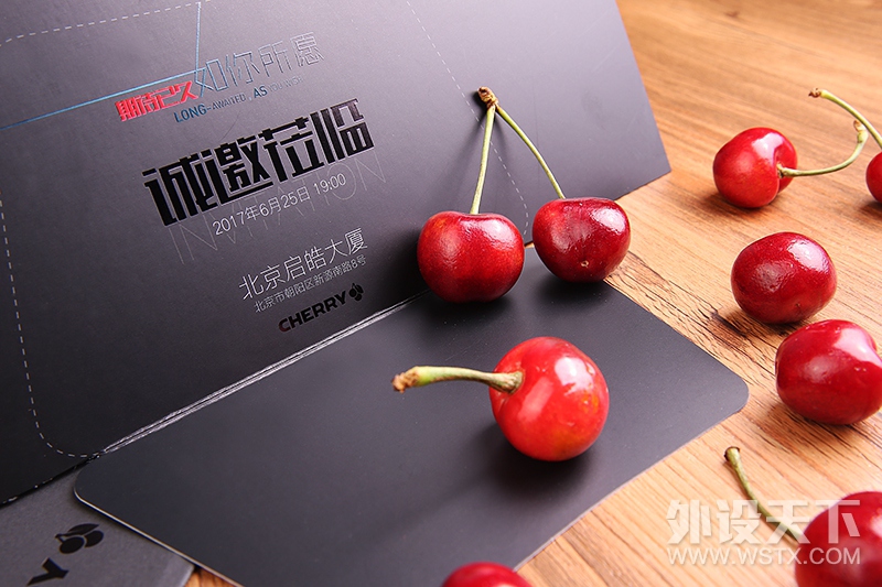 秀一波空运到的新鲜“CHERRY”——CHERRY实物邀请函开箱图赏