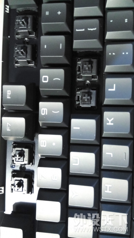 cherry  1.0TKL 无背光版拆解
