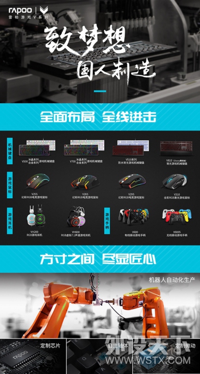 LOL妖姬QW连招 雷柏V805背光游戏机械键盘宏定义驱动设置