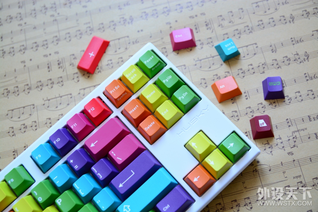 五彩缤纷OR杀马特！你说的算——GMK Rainbow彩虹套键帽图赏