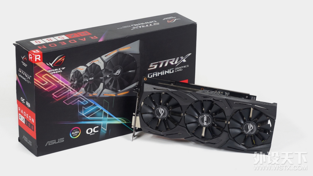 高颜值装机show 华硕ROG Strix RX580、芝奇RGB幻光戟、乔思伯VR2红走起