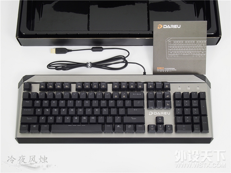 【风烛】将质感赋予战斗之中——达尔优EK822机械键盘简评