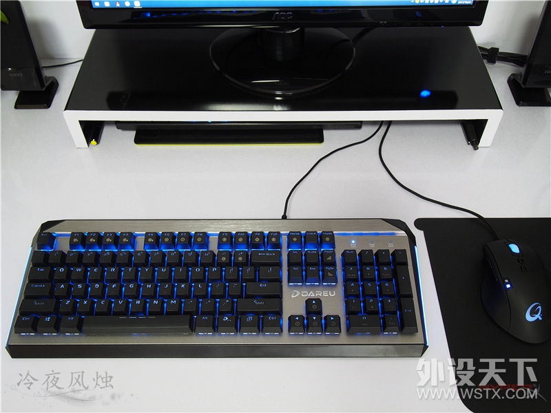 【风烛】将质感赋予战斗之中——达尔优EK822机械键盘简评