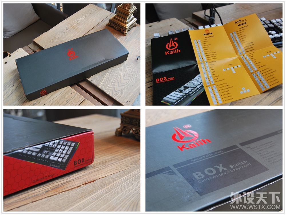凯华厂商自家的BOX轴机械键盘赏析