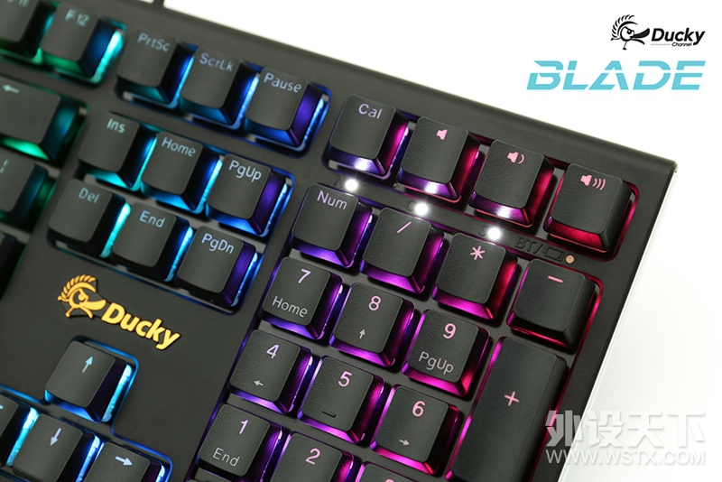 搭载Cherry最新矮轴 Ducky Blade Air机械键盘曝光