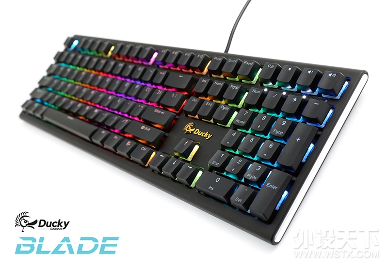 搭载Cherry最新矮轴 Ducky Blade Air机械键盘曝光