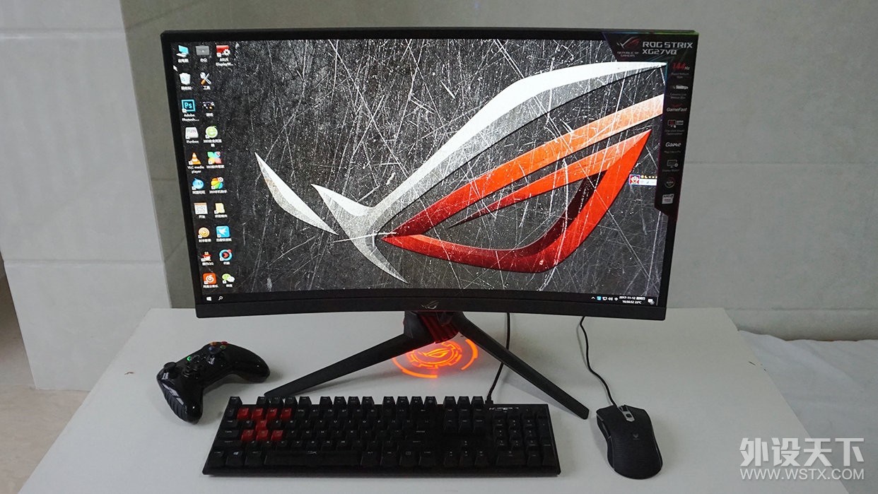燃爆信仰，华硕ROG Strix XG27VQ显示器评测