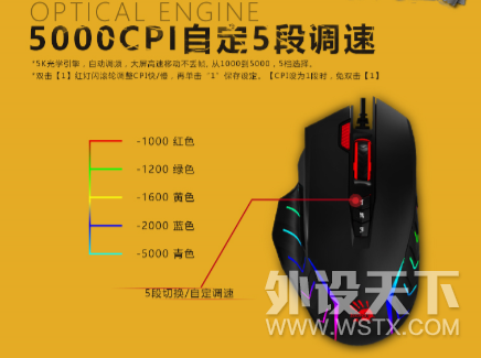 血手幽灵吃鸡专用鼠标 值得信赖的吃鸡鼠标