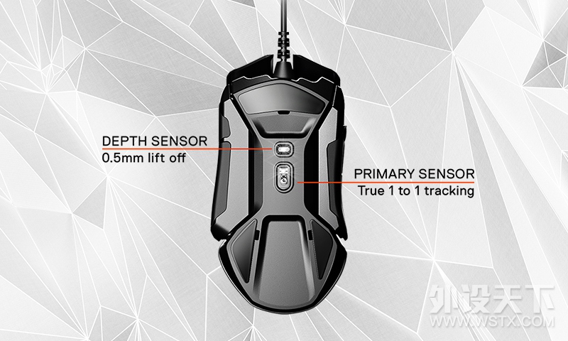 双传感器TrueMove 3+ 赛睿Rival 600游戏鼠标京东首发