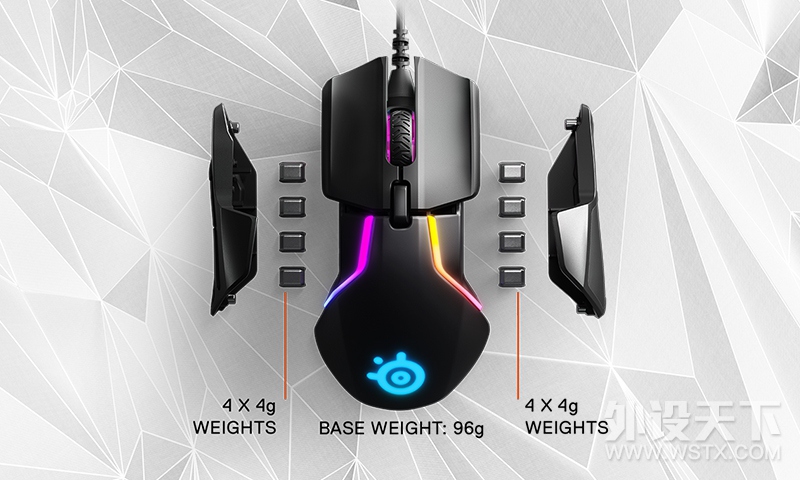 双传感器TrueMove 3+ 赛睿Rival 600游戏鼠标京东首发