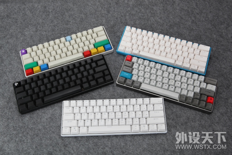 GANSS ALT61RGB蓝牙键盘拆解评测 & 60%蓝牙键盘小巡礼