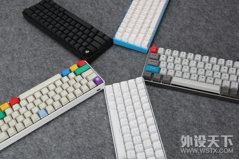 GANSS ALT61RGB蓝牙键盘拆解评测 & 60%蓝牙键盘小巡礼