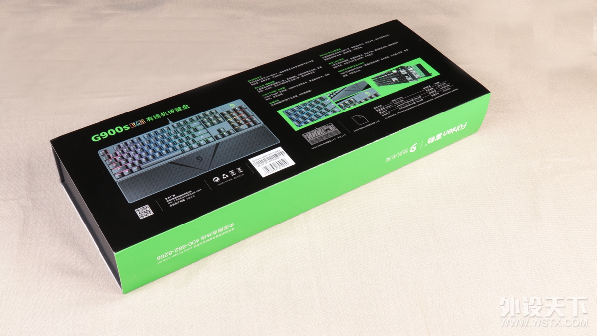 富勒G900s RGB机械键盘图赏