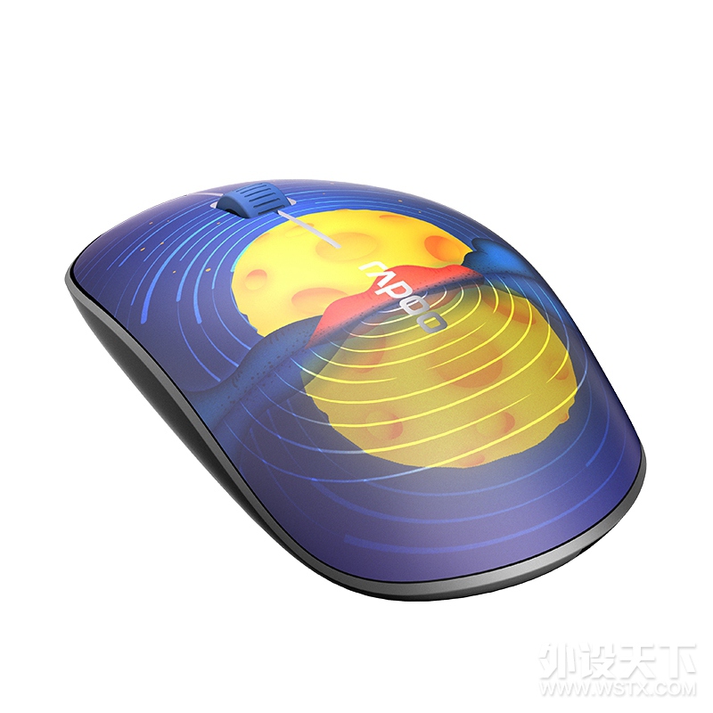 缤纷时尚--雷柏M200无线静音鼠标彩绘版上市